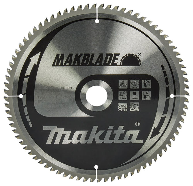 Makita HM ZAAGB 260X30X2.3 80T - B-32845