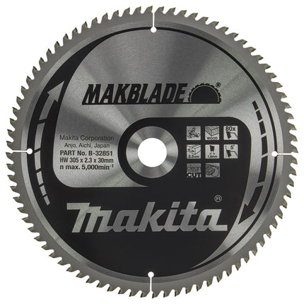 Makita HM ZAAGB 305X2,3X30 T=80