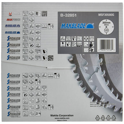 Makita HM ZAAGB 305X2,3X30 T=80