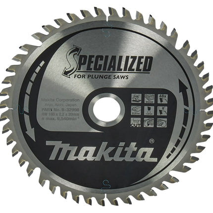 Makita HM-ZAAGBLAD 160X20X2,2 48T