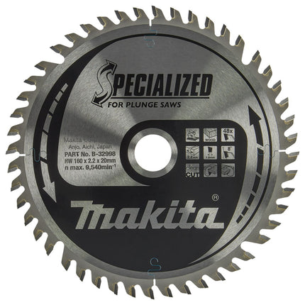 Makita HM-ZAAGBLAD 160X20X2,2 48T