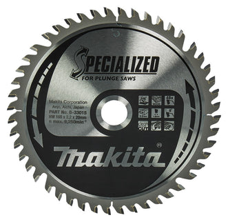 Makita HM-ZAAGBLAD 165X20X2,2 48T