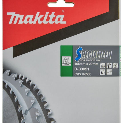 Makita HM Zaagblad 165X20X2.4 56T Zaagblad Alu 165X20X2,4 -3G – B-33021