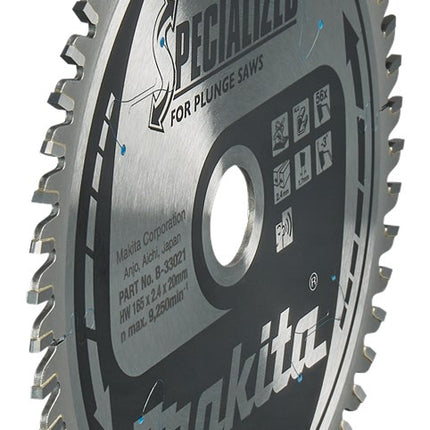 Makita HM Zaagblad 165X20X2.4 56T Zaagblad Alu 165X20X2,4 -3G – B-33021