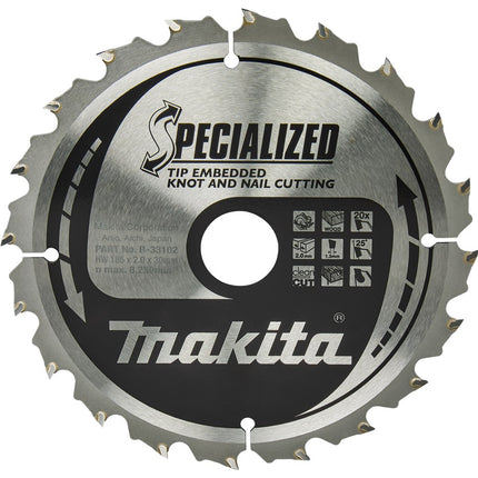 Makita HM ZAAGB 185X30X2.0 20T