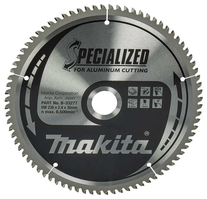 Makita HM-ZAAGBLAD 235X30X2,4 80T