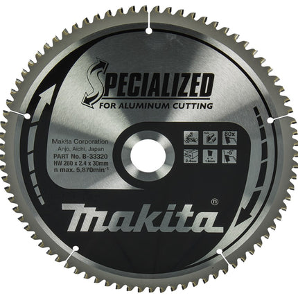 Makita AFKORTZAAGBLAD ALUMINIUM