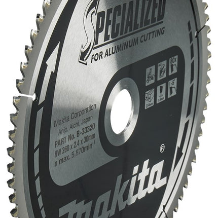 Makita AFKORTZAAGBLAD ALUMINIUM