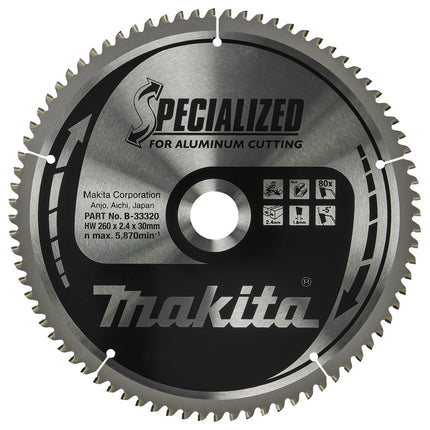 Makita AFKORTZAAGBLAD ALUMINIUM