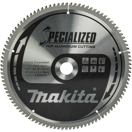 Makita AFKORTZAAGBLAD ALUMINIUM