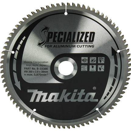 Makita TAFELZAAGBLAD ALUMINIUM