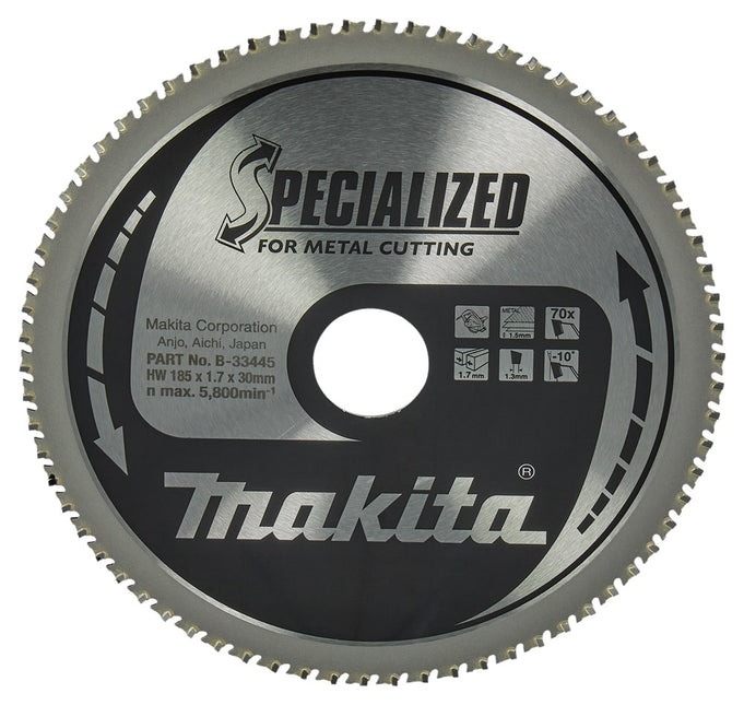 Makita HM ZAAGBLAD 185X30X1.7 70T