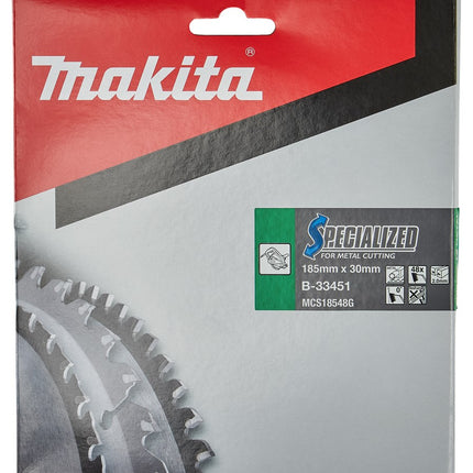 Makita ZAAGBLAD STAAL 185X30X2,0 48T
