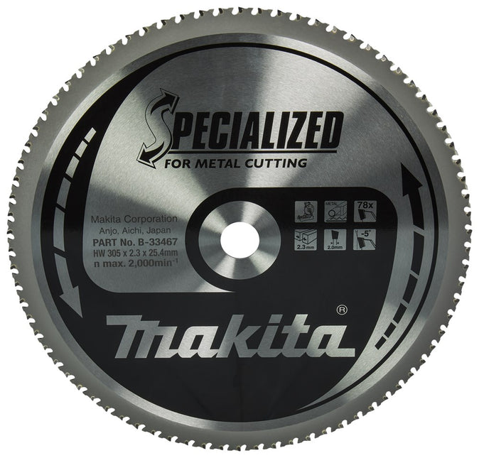 Makita HM ZAAGB 305X25,4X2.3 78T ST