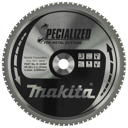 Makita HM ZAAGB 305X25,4X2.3 78T ST