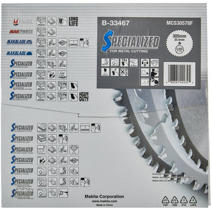 Makita HM ZAAGB 305X25,4X2.3 78T ST