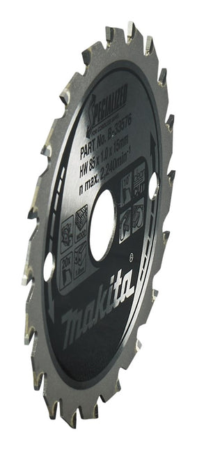Makita HM Zaagblad 85X15X1,0 20T - Hout 85X15X1.0 10G – B-33576