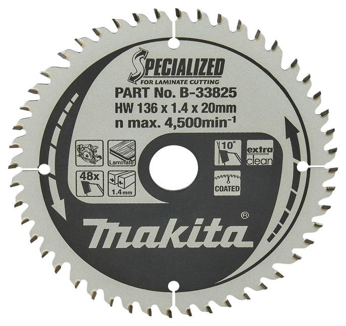 Makita HM-ZAAGBLAD 136X20 T=48
