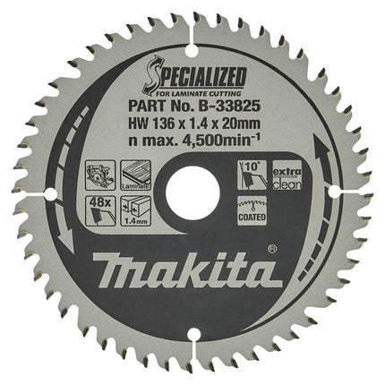 Makita HM-ZAAGBLAD 136X20 T=48
