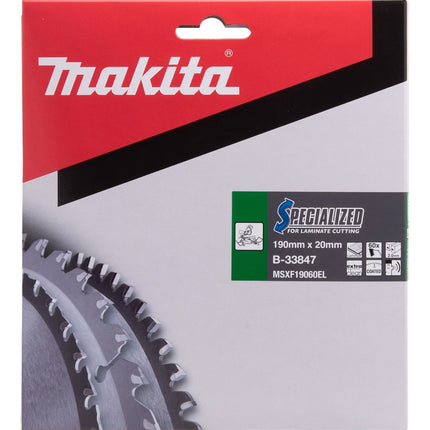 Makita HM ZAAGBLAD 190X30X  T=60