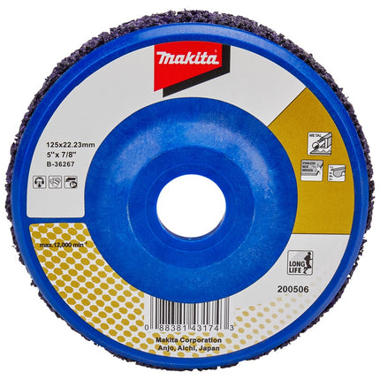 Makita Reinigingsschijf 125mm Paars – B-36267