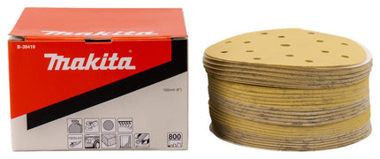 Makita Schuurschijf 150mm K800 Yellow Velcro – B-39419