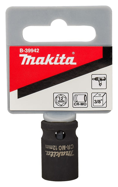 Makita Krachtdop 12X28mm 3/8" Dop – B-39942