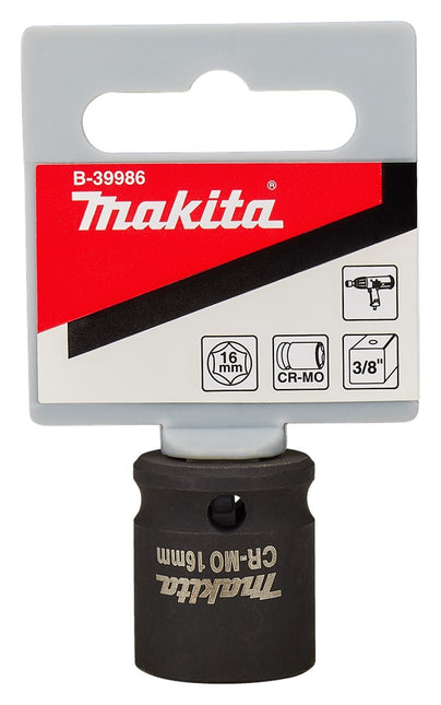 Makita Krachtdop 16X28mm 3/8" Dop – B-39986