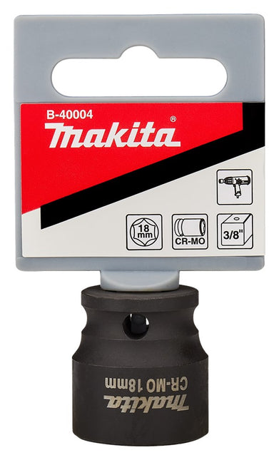 Makita Krachtdop 18X28mm 3/8" Dop – B-40004