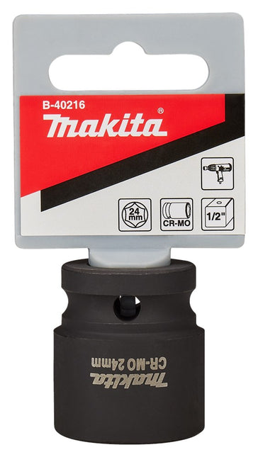 Makita Krachtdop 24X38mm 1/2" A Dop – B-40216