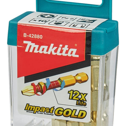 Makita SLAGSCHROEFBIT PZ2X50MM (DISPLAY 10 STUKS)
