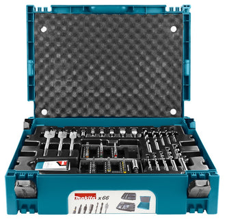 Makita BOOR-/schroefbitset 66-Delig Boor/bitset – B-43044