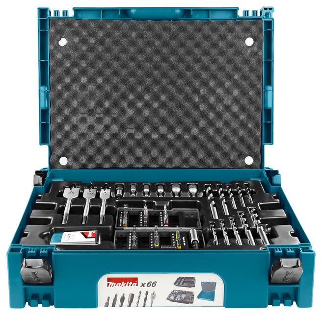 Makita BOOR-/schroefbitset 66-Delig Boor/bitset – B-43044