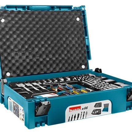 Makita BOOR-/schroefbitset 66-Delig Boor/bitset – B-43044