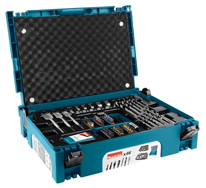 Makita BOOR-/schroefbitset 66-Delig Boor/bitset – B-43044