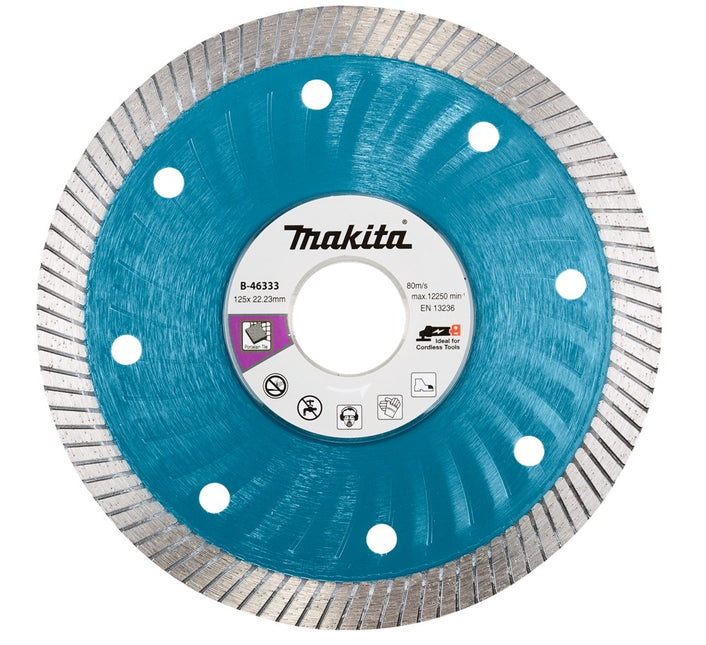 Makita Diamantschijf 125X22,23X1,4mm – B-46333