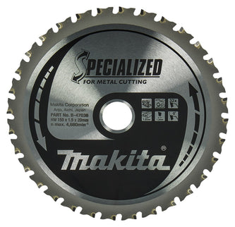 Makita Zaagblad Staal 150X20X1,5 32T 0G Zaagblad 150X20X1,5mm – B-47036