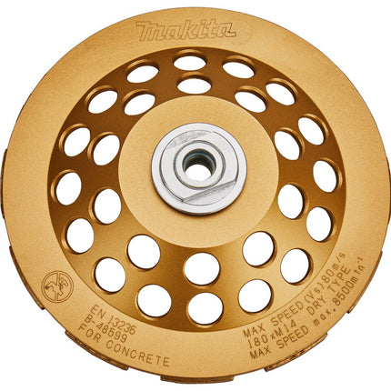 Makita Komschijf Diamant Grof 180mm M14 – B-48599