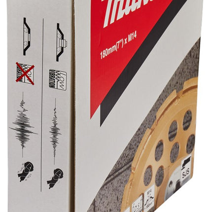 Makita Komschijf Diamant Grof 180mm M14 – B-48599