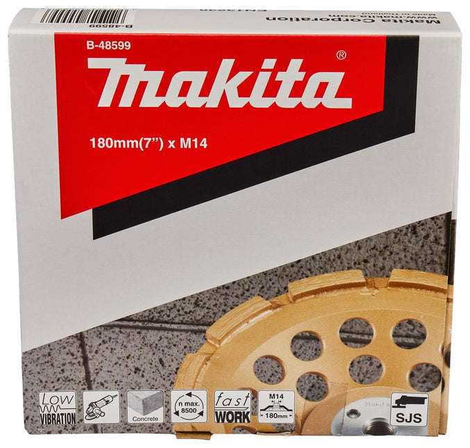 Makita Komschijf Diamant Grof 180mm M14 – B-48599