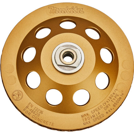 Makita Komschijf Diamant TURB 180mm M14 – B-48620