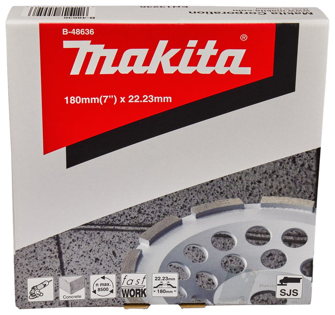 Makita Komschijf Diamant Grof 180X22mm – B-48636