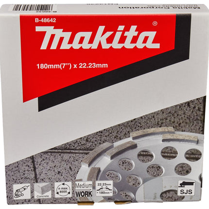 Makita Komschijf Diamant Dubbel 180X22 – B-48642