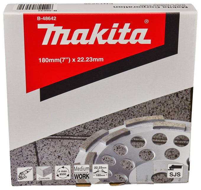 Makita Komschijf Diamant Dubbel 180X22 – B-48642