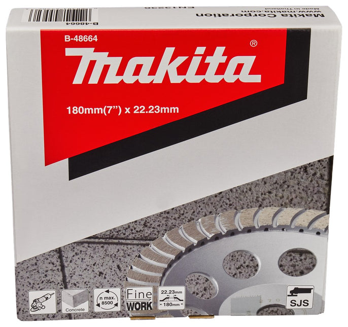 Makita Komschijf Diamant Fijn 180X22mm – B-48664