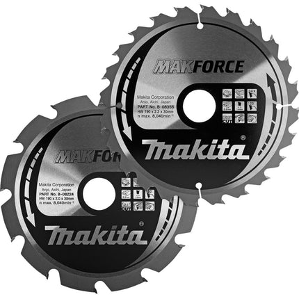 Makita CIRKELZAAGBLAD HOUT