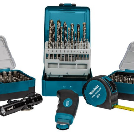 Makita BOOR-/schroefbitset 116-Delig Boor-/bitset Mbox – B-49884