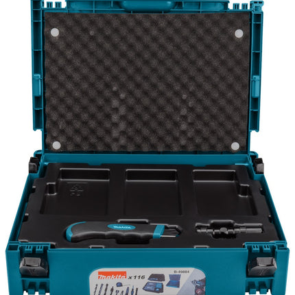 Makita BOOR-/schroefbitset 116-Delig Boor-/bitset Mbox – B-49884