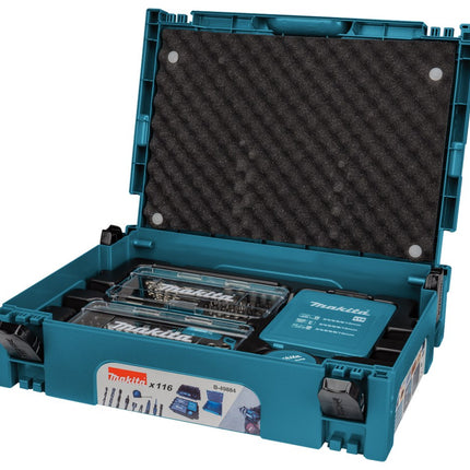 Makita BOOR-/schroefbitset 116-Delig Boor-/bitset Mbox – B-49884