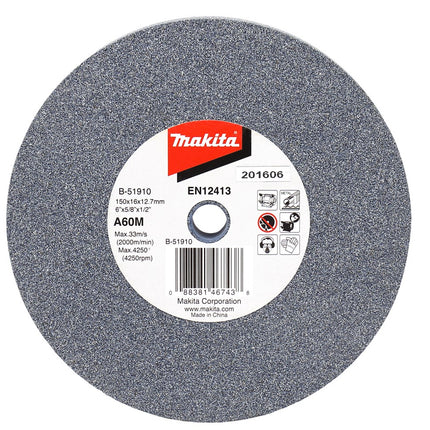 Makita Slijpst. 150X16X12,7mm A60M Slijpsteen – B-51910